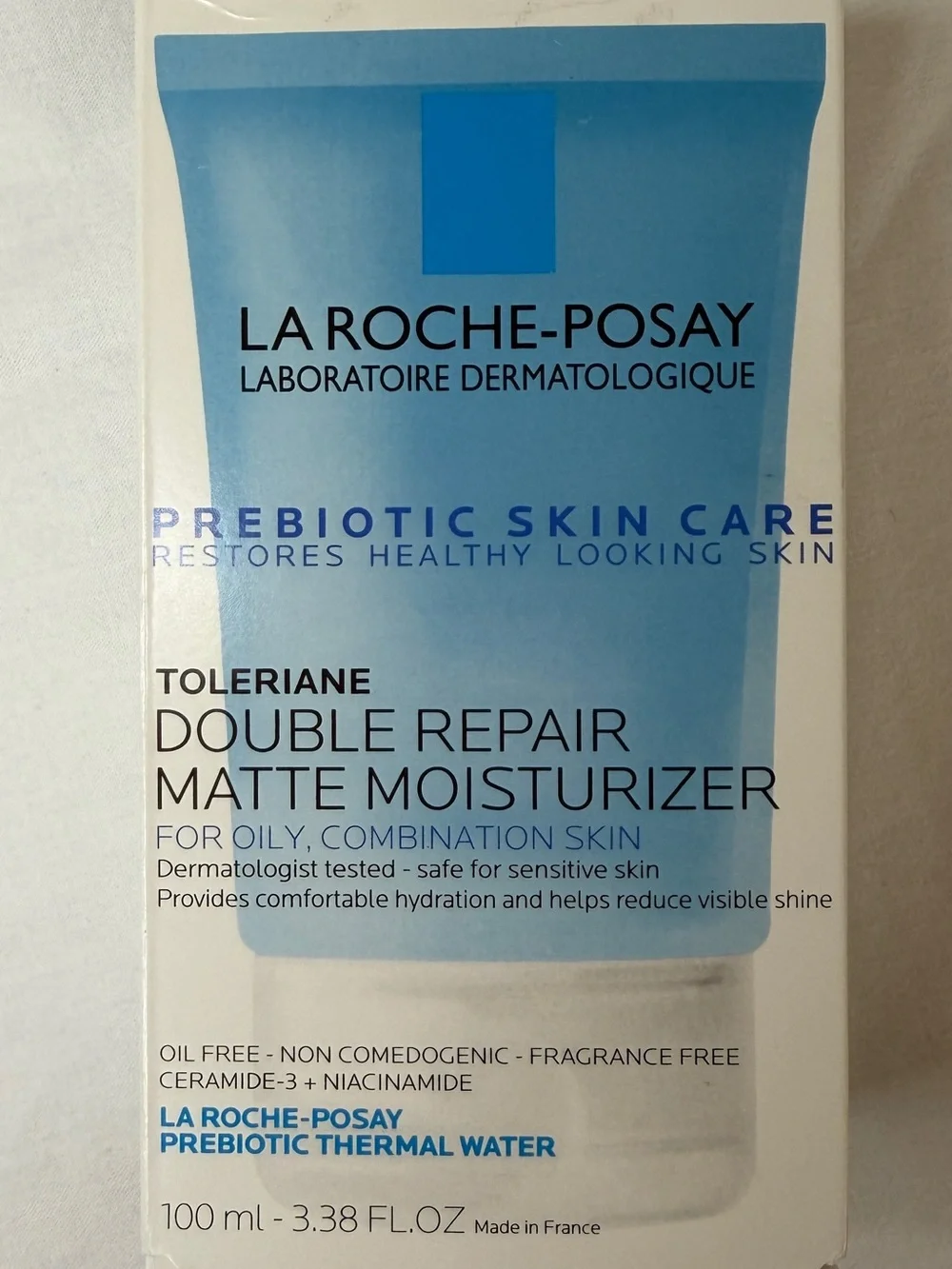 La Roche-Posay Toleriane Double Repair Matte Moisturizer - Light Blue